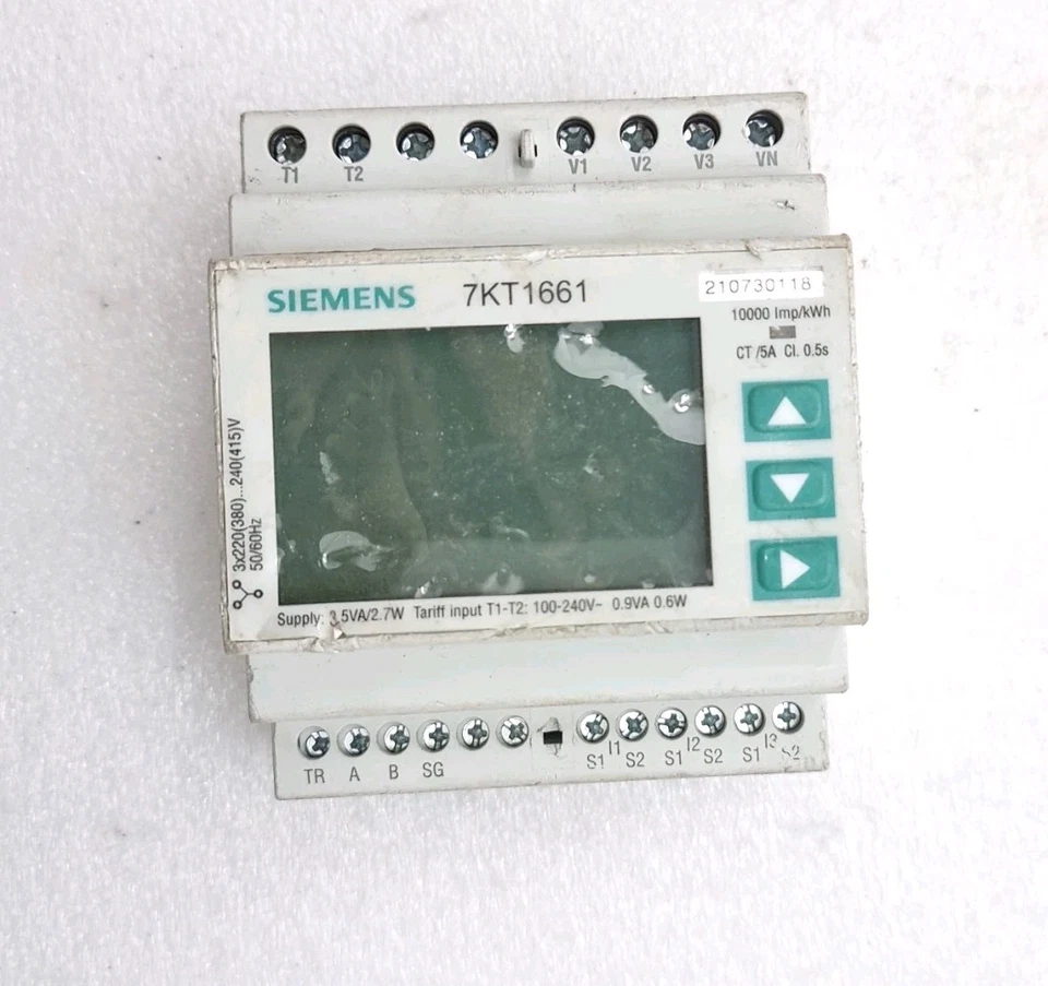 Siemens 7KT1661 Power Monitoring Device 7KT1661